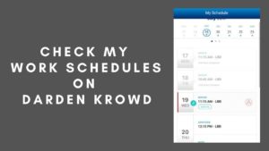 krowd work schedules